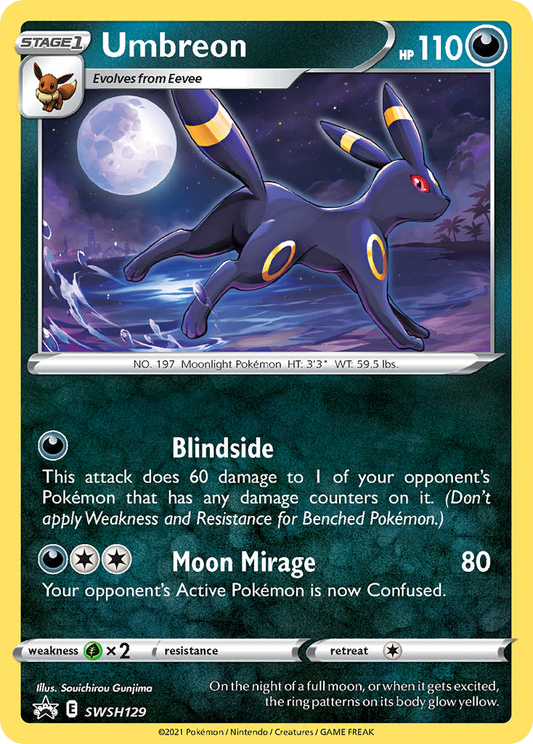 Umbreon - SWSH129/307 SWSH Black Star Promos