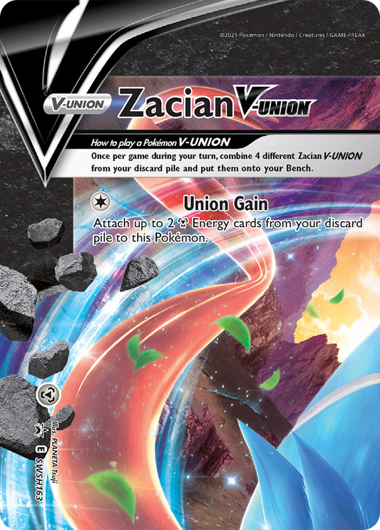 Zacian V-UNION - SWSH163/307 SWSH Black Star Promos