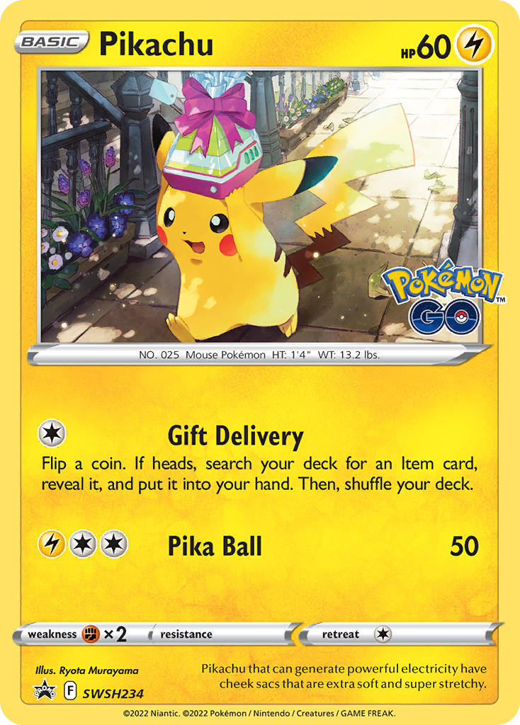 Pikachu - SWSH234/307 SWSH Black Star Promos