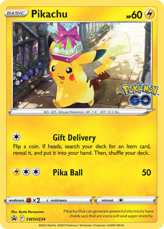 Pikachu - SWSH234/307 SWSH Black Star Promos