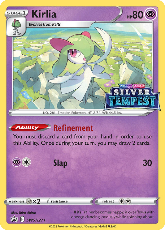 Kirlia - SWSH271/307 SWSH Black Star Promos