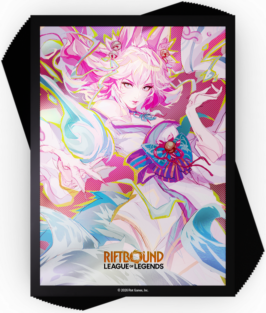 Spiritforged Art Sleeves - Spirit Blossom Ahri 100ct
