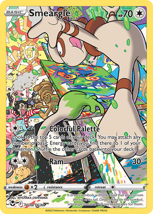 Smeargle - TG10/30 Silver Tempest Trainer Gallery