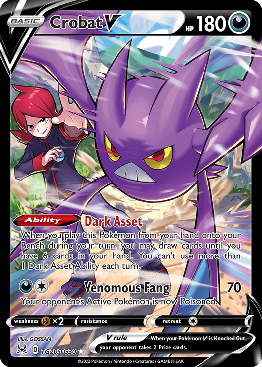 Crobat V - TG20/30 Lost Origin Trainer Gallery