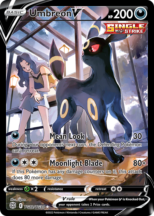 Umbreon V - TG22/30 Brilliant Stars Trainer Gallery