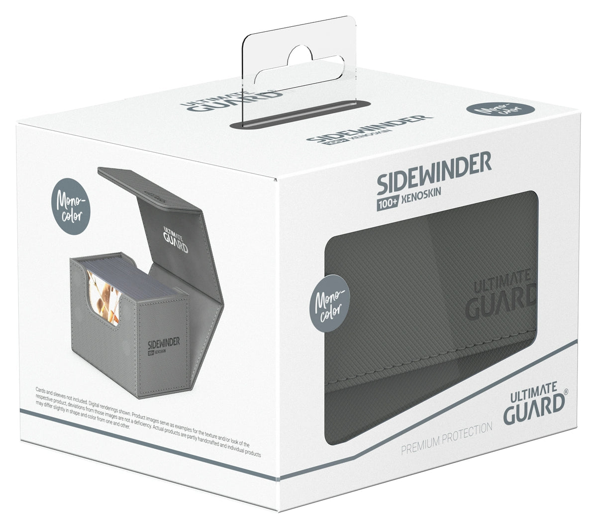 Ultimate Guard Sidewinder Xenoskin Grey 100ct
