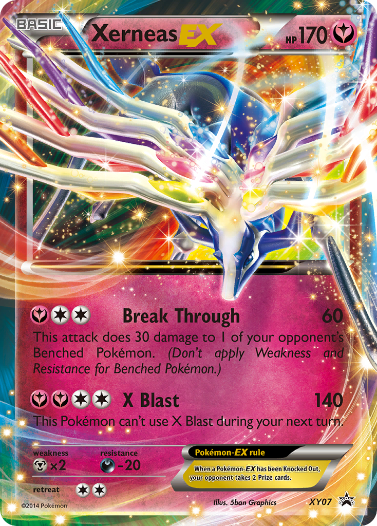 Xerneas-EX - XY07/211 XY Black Star Promos