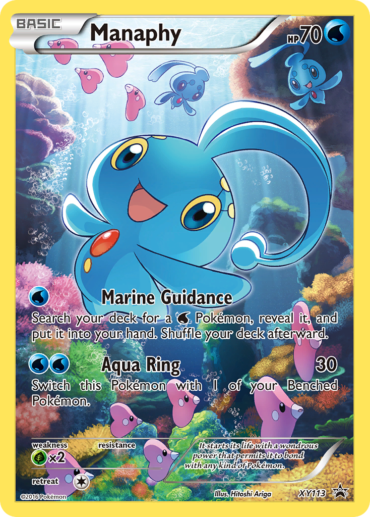 Manaphy - XY113/211 XY Black Star Promos