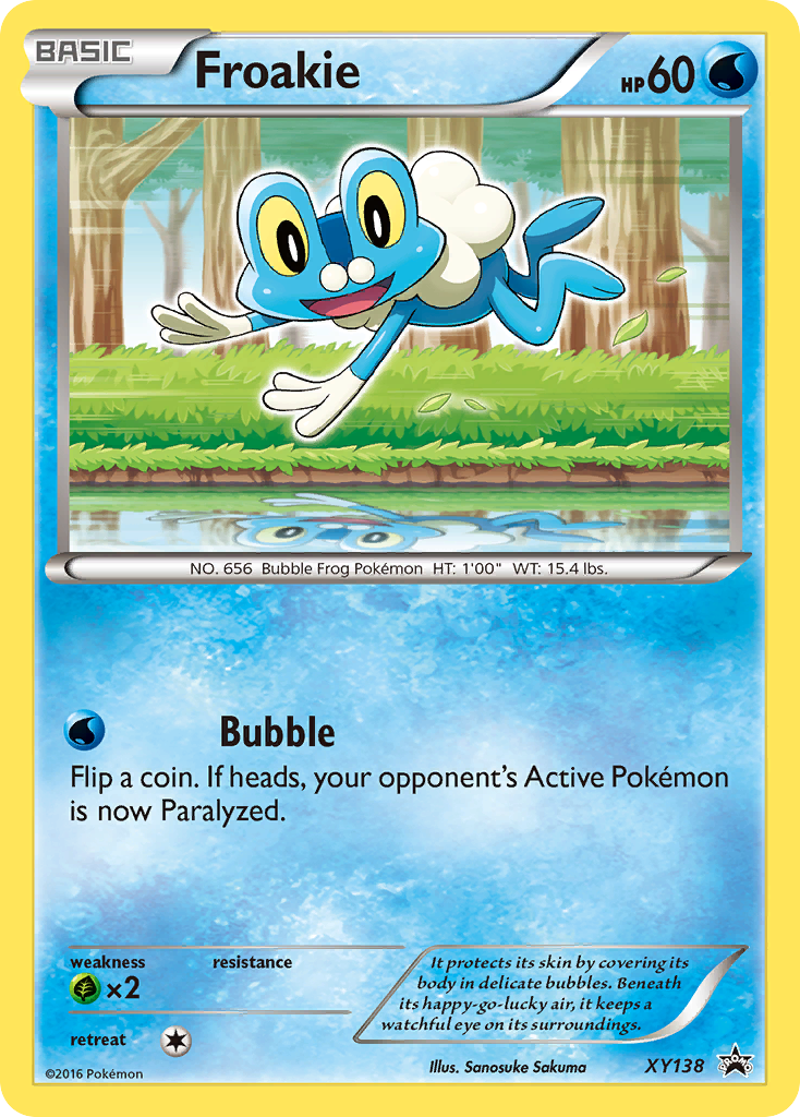 Froakie - XY138/211 XY Black Star Promos