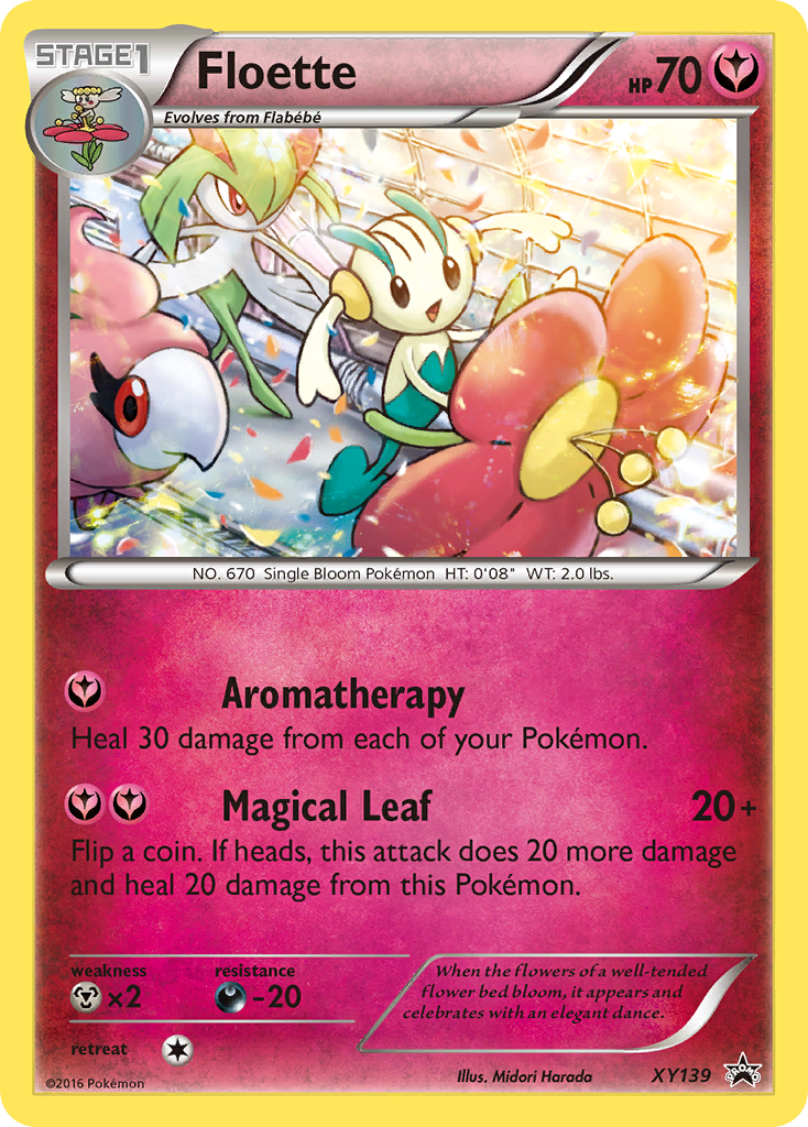 Floette - XY139/211 XY Black Star Promos