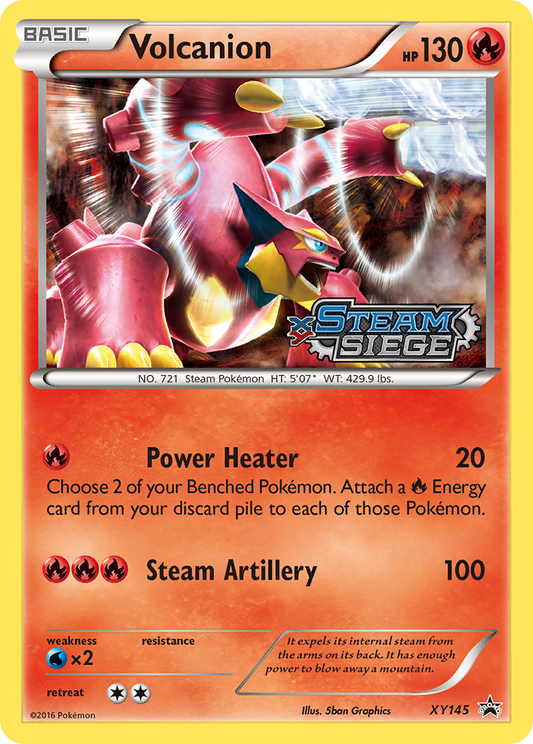 Volcanion - XY145/211 XY Black Star Promos