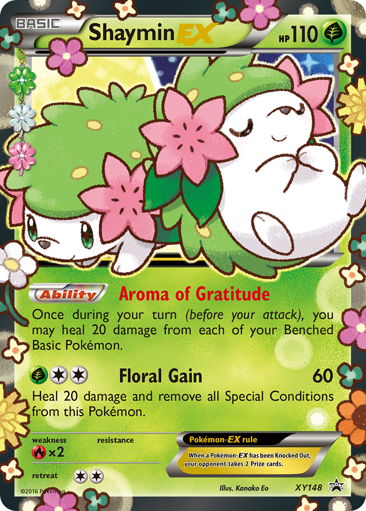 Shaymin-EX - XY148/211 XY Black Star Promos