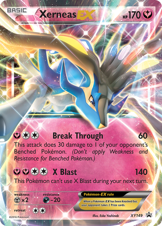 Xerneas-EX - XY149/211 XY Black Star Promos