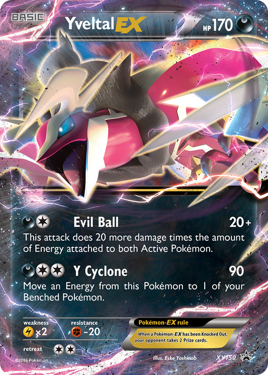 Yveltal-EX - XY150/211 XY Black Star Promos