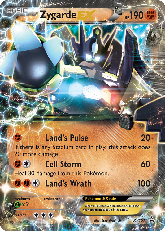 Zygarde-EX - XY151/211 XY Black Star Promos