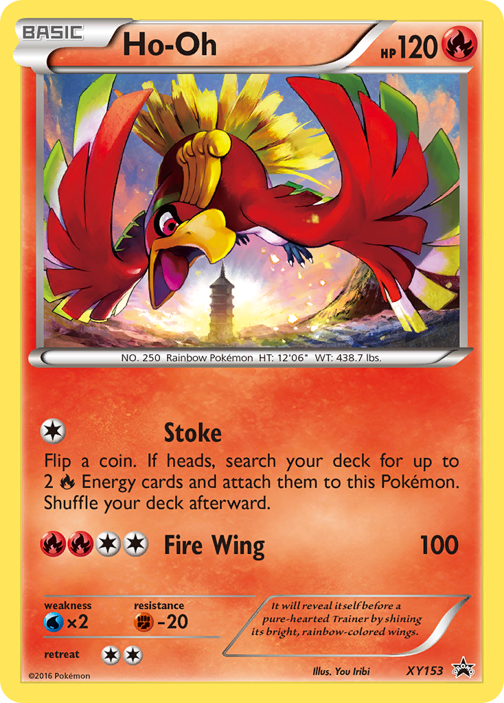 Ho-Oh - XY153/211 XY Black Star Promos