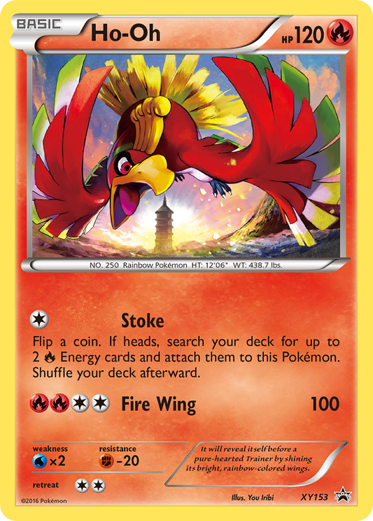 Ho-Oh - XY153/211 XY Black Star Promos