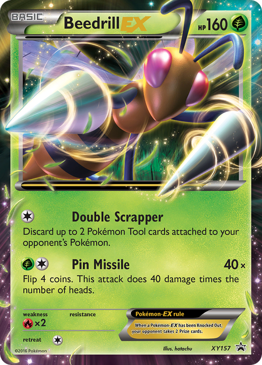 Beedrill-EX - XY157/211 XY Black Star Promos