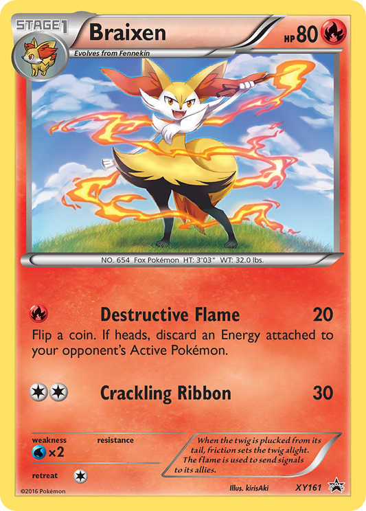 Braixen - XY161/211 XY Black Star Promos