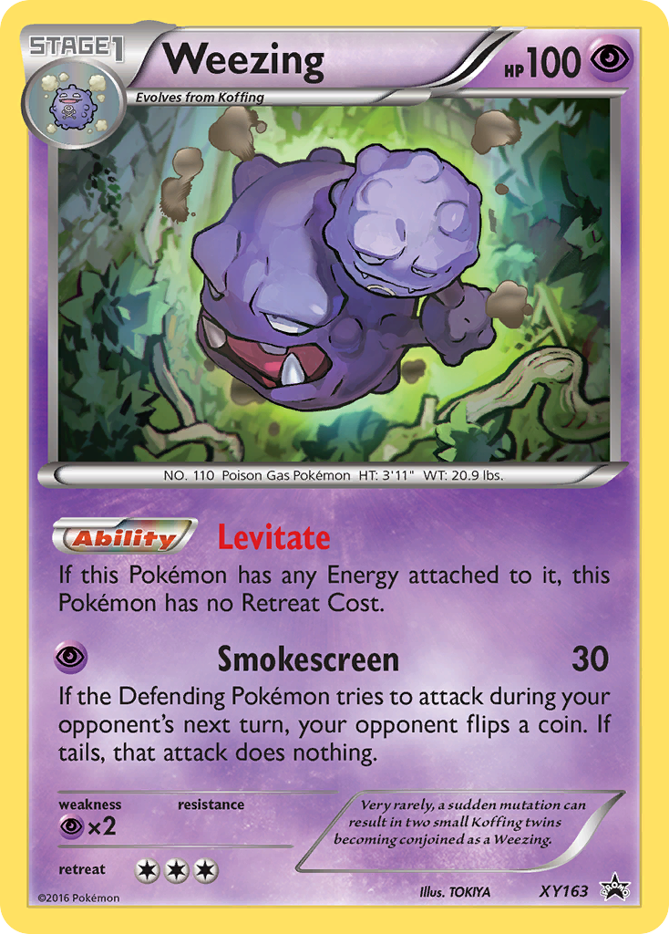 Weezing - XY163/211 XY Black Star Promos