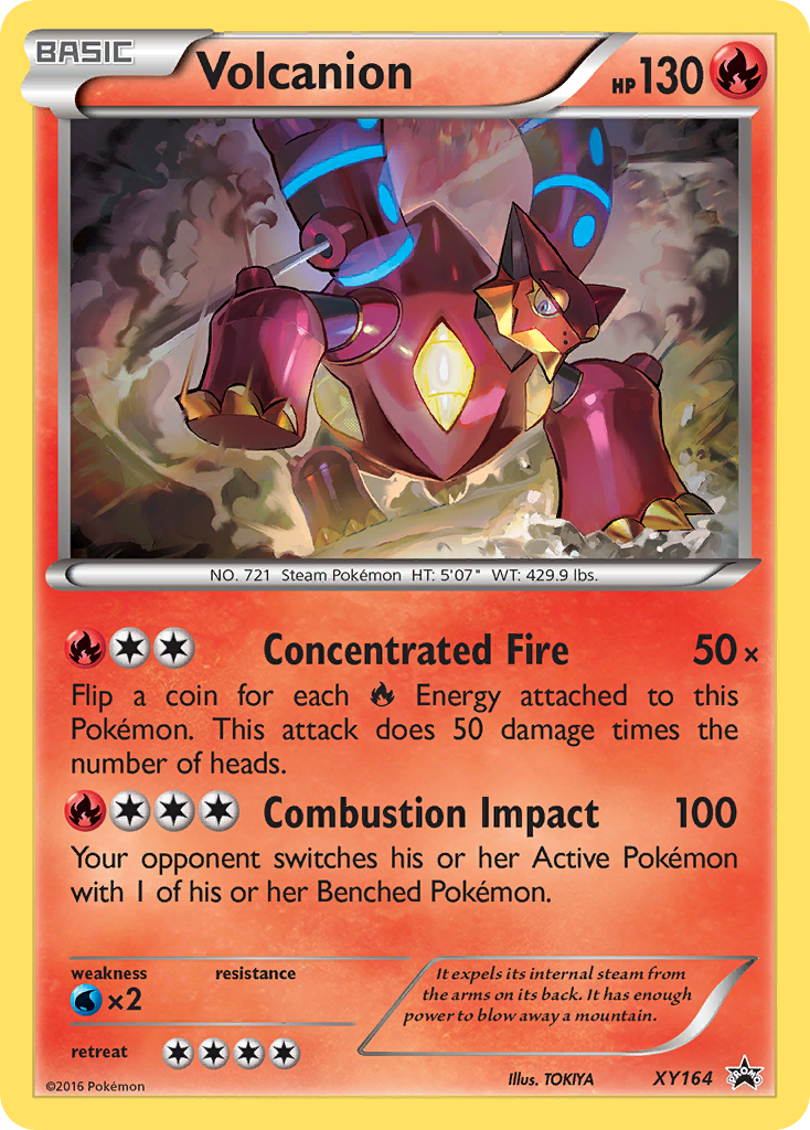 Volcanion - XY164/211 XY Black Star Promos