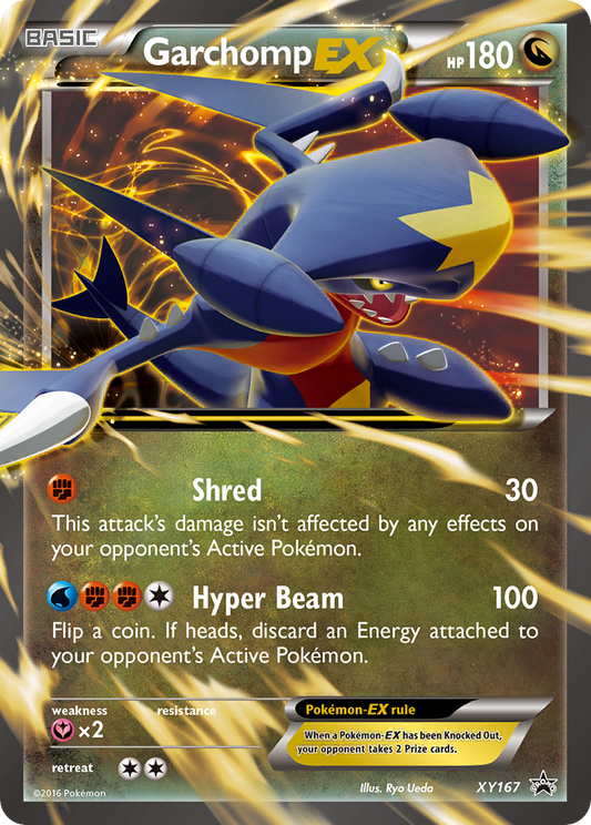 Garchomp-EX - XY167/211 XY Black Star Promos