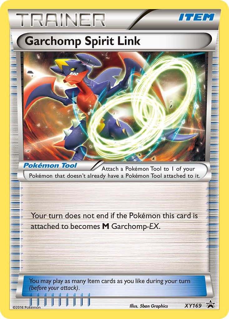 Garchomp Spirit Link - XY169/211 XY Black Star Promos