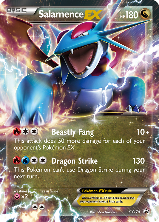 Salamence-EX - XY170/211 XY Black Star Promos