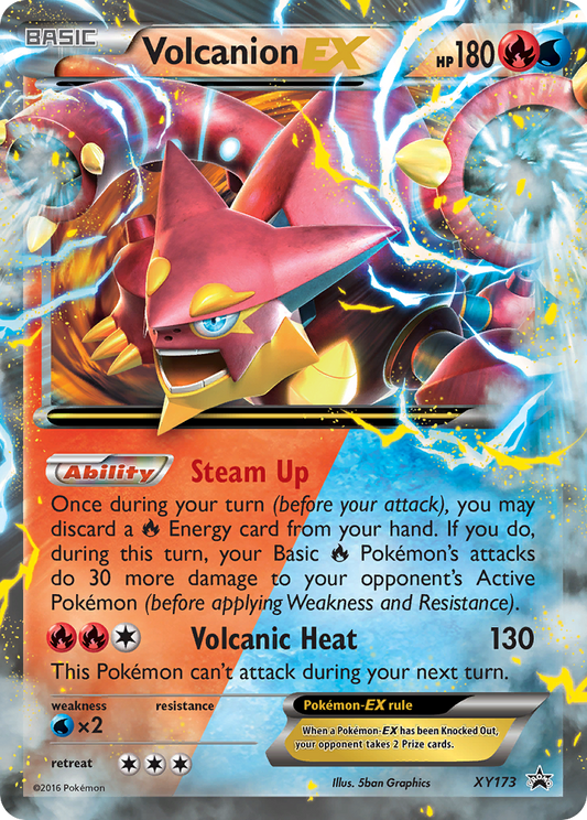 Volcanion-EX - XY173/211 XY Black Star Promos