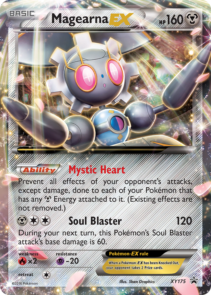 Magearna-EX - XY175/211 XY Black Star Promos