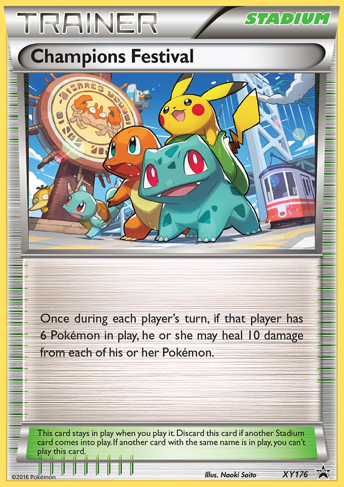 Champions Festival - XY176/211 XY Black Star Promos