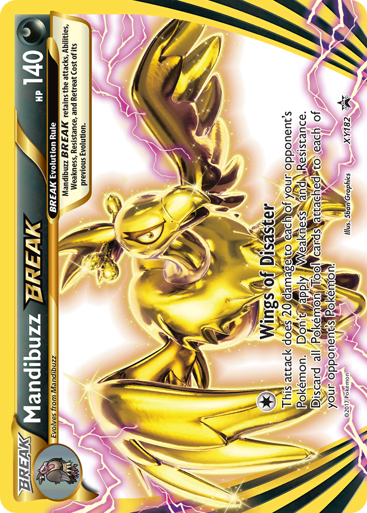 Mandibuzz BREAK - XY182/211 XY Black Star Promos