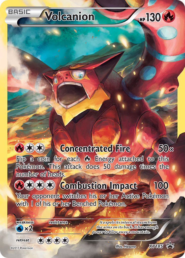 Volcanion - XY185/211 XY Black Star Promos