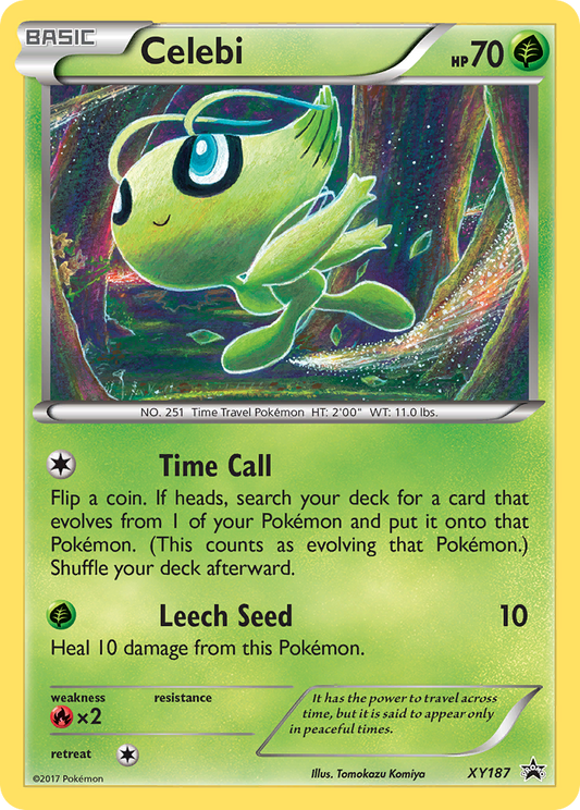 Celebi - XY187/211 XY Black Star Promos