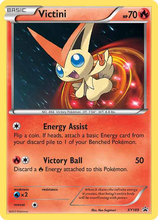 Victini - XY189/211 XY Black Star Promos