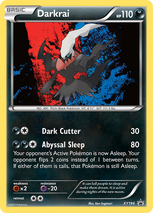 Darkrai - XY194/211 XY Black Star Promos