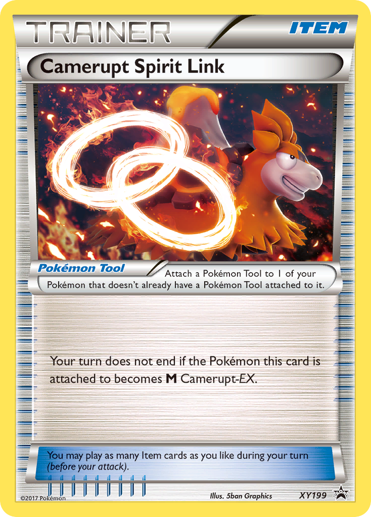 Camerupt Spirit Link - XY199/211 XY Black Star Promos