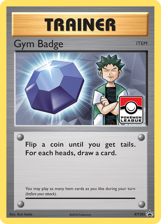 Gym Badge - XY203/211 XY Black Star Promos