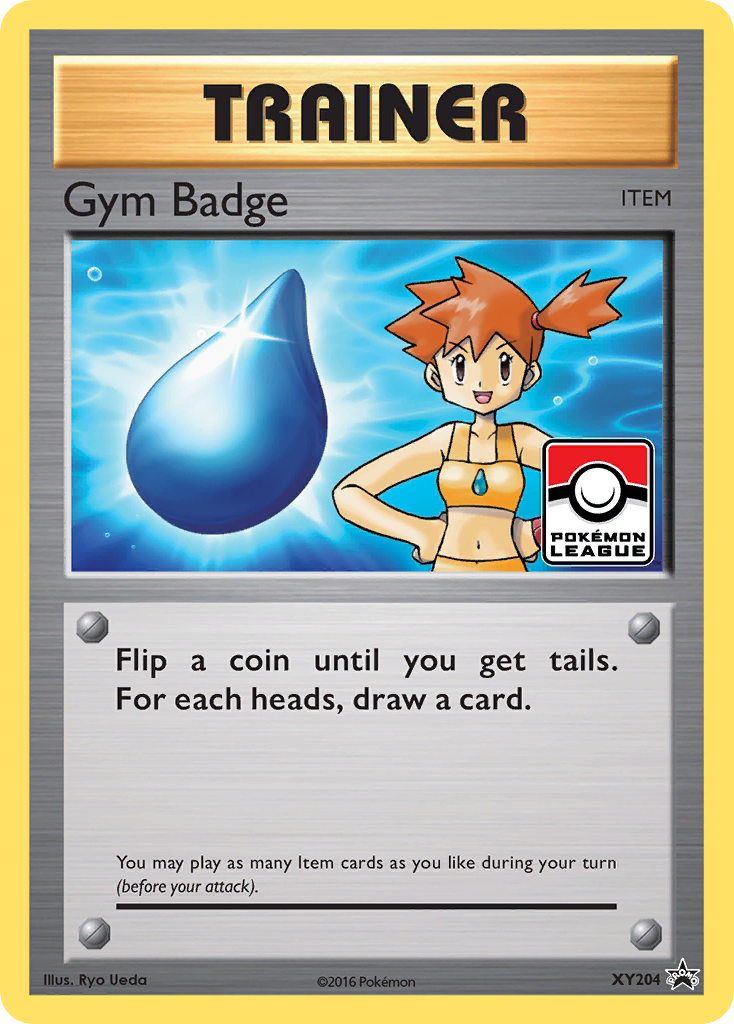 Gym Badge - XY204/211 XY Black Star Promos