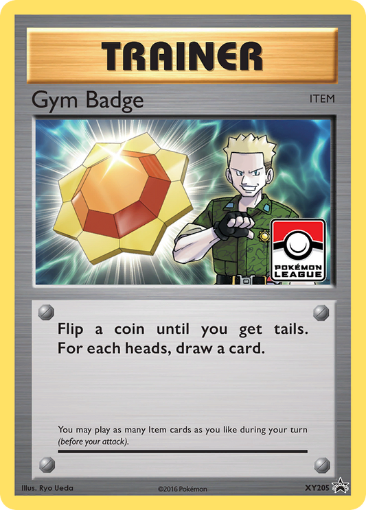 Gym Badge - XY205/211 XY Black Star Promos