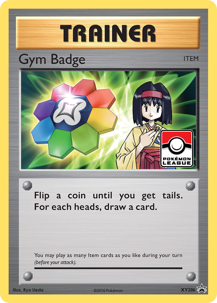 Gym Badge - XY206/211 XY Black Star Promos