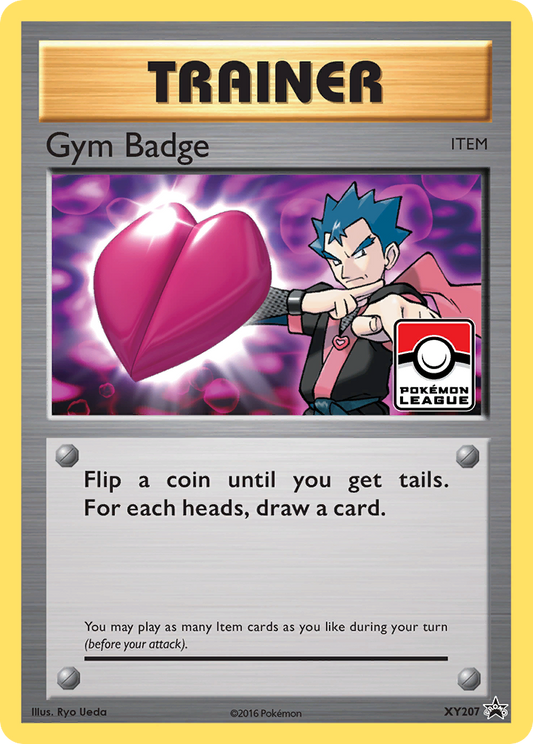 Gym Badge - XY207/211 XY Black Star Promos