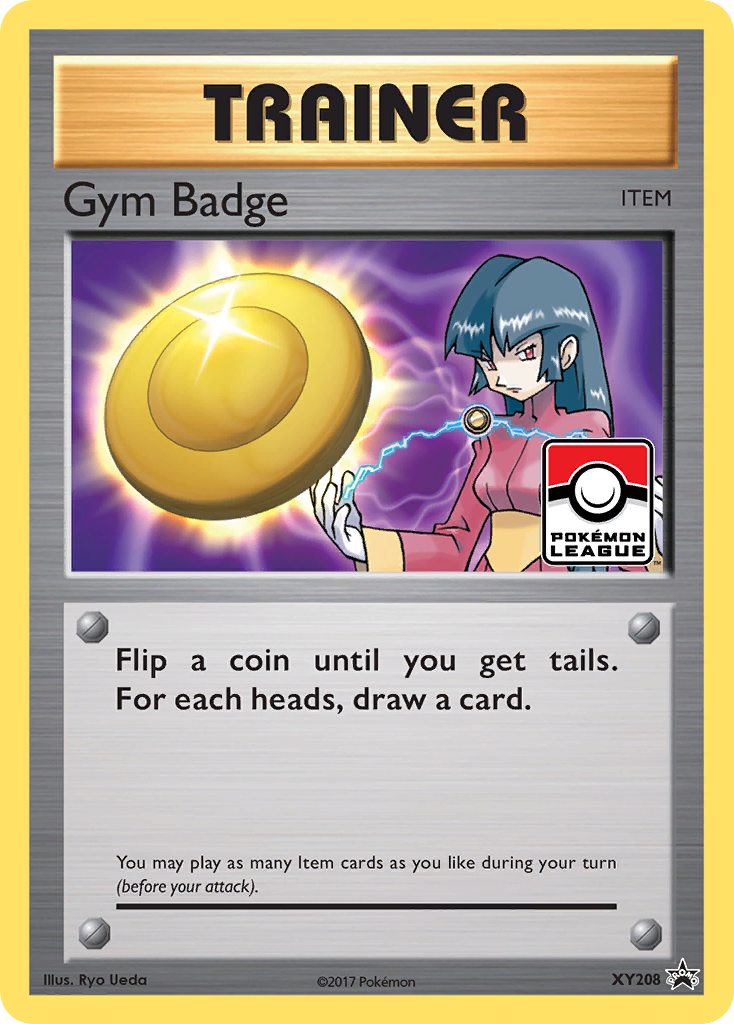 Gym Badge - XY208/211 XY Black Star Promos