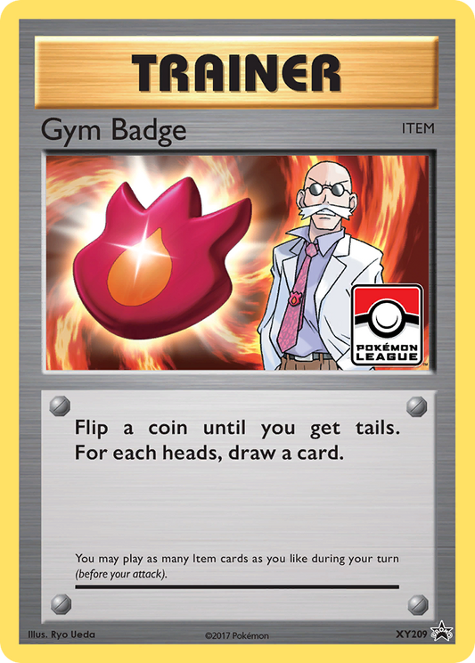 Gym Badge - XY209/211 XY Black Star Promos