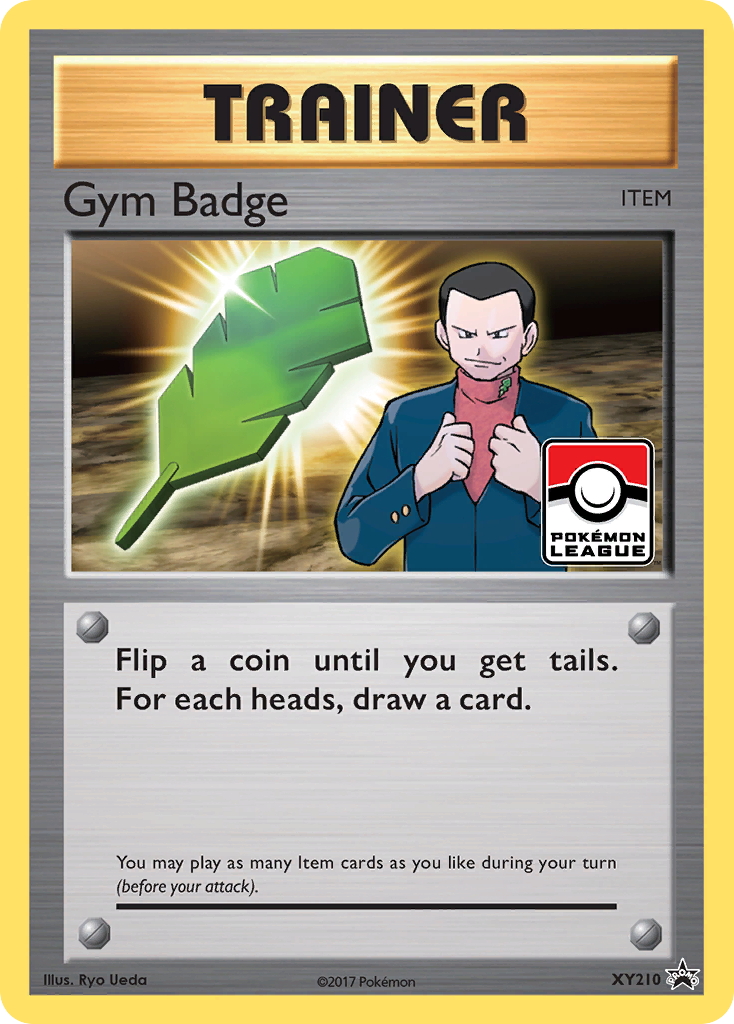 Gym Badge - XY210/211 XY Black Star Promos