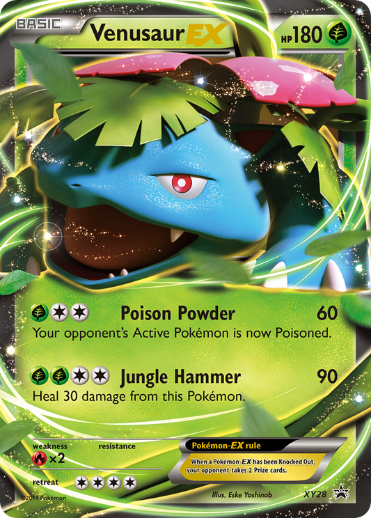 Venusaur-EX - XY28/211 XY Black Star Promos