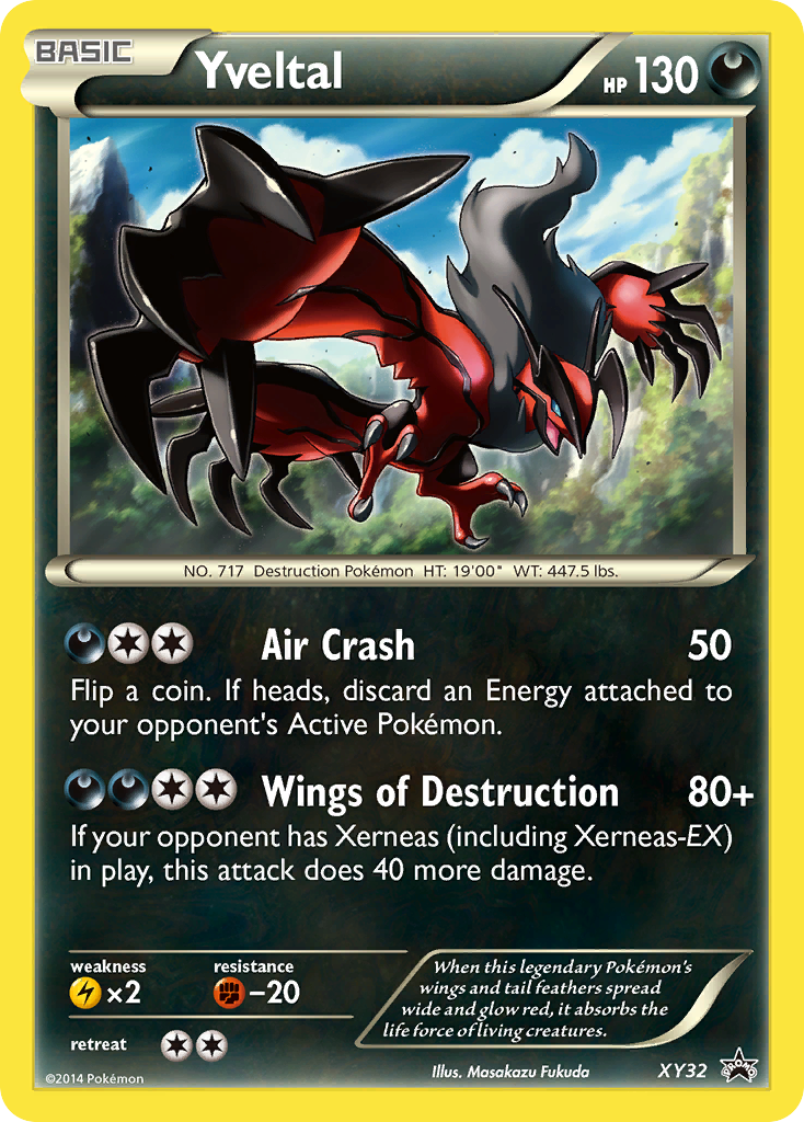 Yveltal - XY32/211 XY Black Star Promos