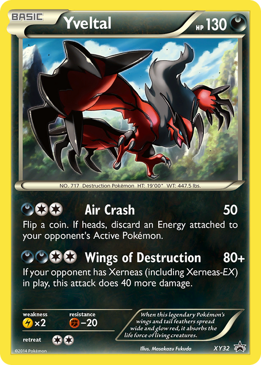 Yveltal - XY32/211 XY Black Star Promos