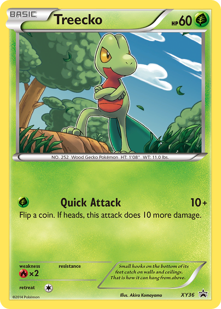 Treecko - XY36/211 XY Black Star Promos