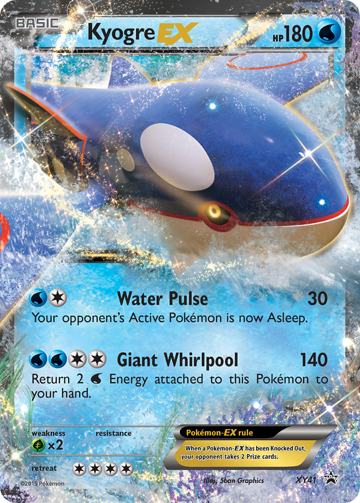 Kyogre-EX - XY41/211 XY Black Star Promos